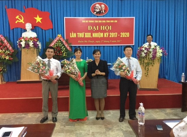 Đại hội Chi bộ Trung tâm Văn hóa lần thứ XIII, nhiệm kỳ 2017 - 2020